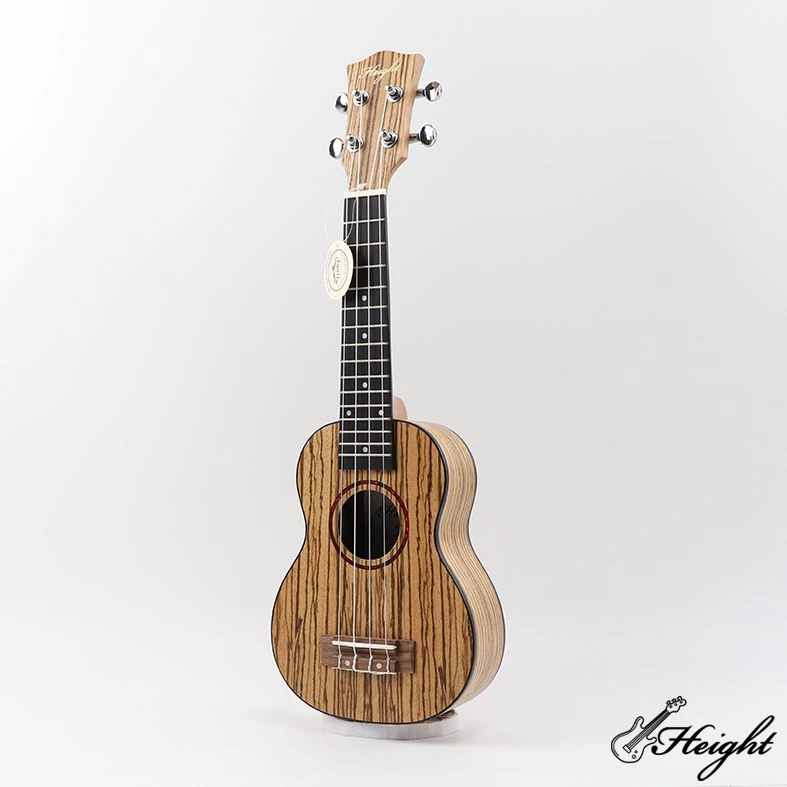   zebra wood ukulele soprano