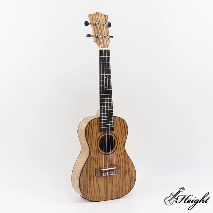 High Quality Top Zebrawood Concert Ukulele