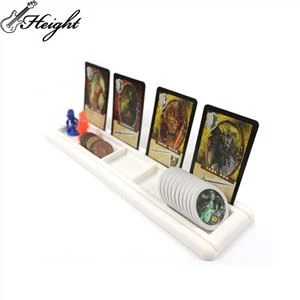 Estuche para tarjetas con fichas de goma para juegos de mesa Fort Bgg