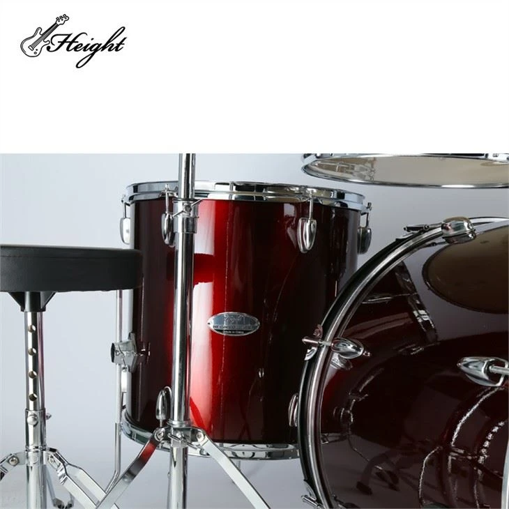 19 Pieces Poplar Wood Drum Set For Adult