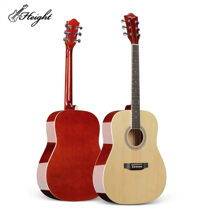 Guitarra acústica de madera de bajo estándar de 41 pulgadas