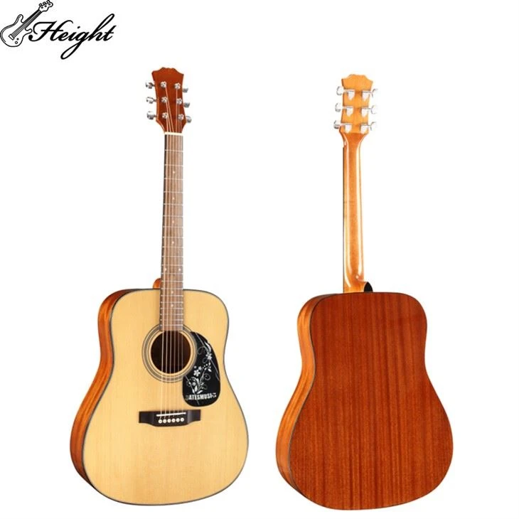 Instrumento de guitarra de abeto Sitka macizo de 40 pulgadas