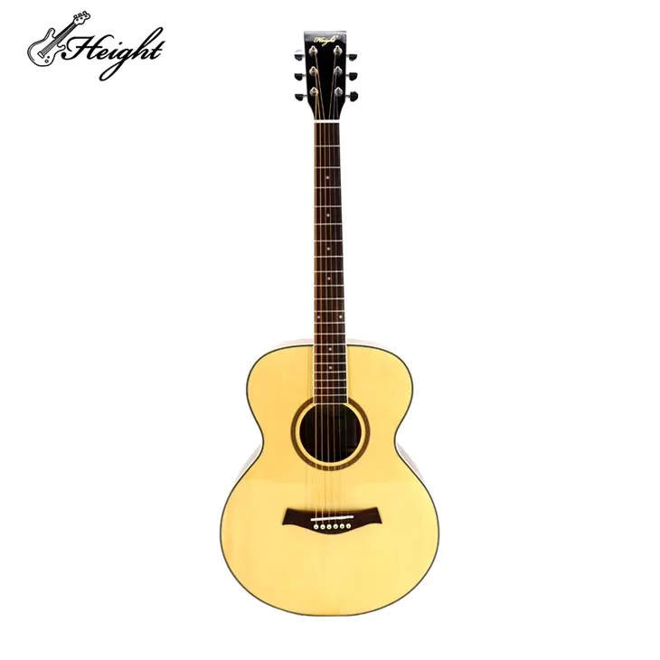 Guitarra de madera de abeto con sonido cálido de 40 pulgadas